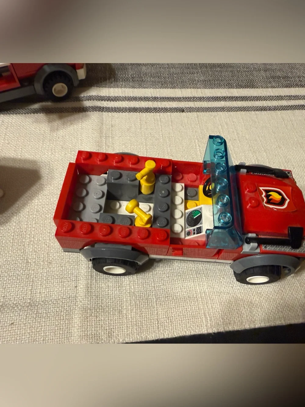 Lego Fire City Rescue set 7239 plus extra truck